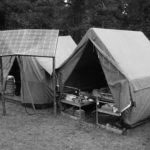 Tábor Budětín - elektrický stan